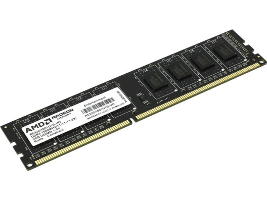 Оперативная память AMD 2 GB DDR3 1600 MHz (R532G1601U1S-UO) б/у